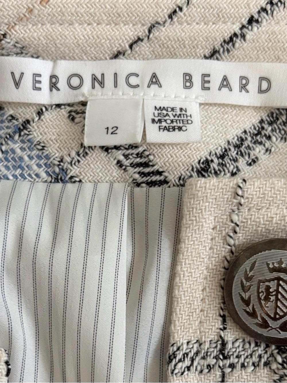 VERONICA BEARD Nikolai Cropped Jacket - Picture 5 of 6